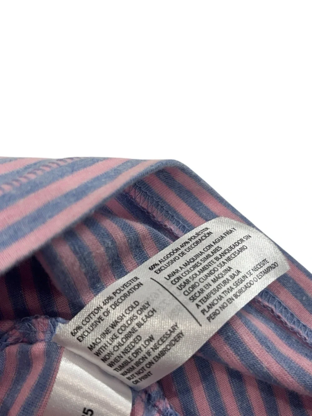 U.S. Polo Assn. Purple & White Striped Kids Polo